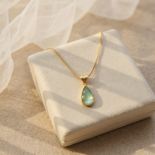 Lustre Drop Necklace