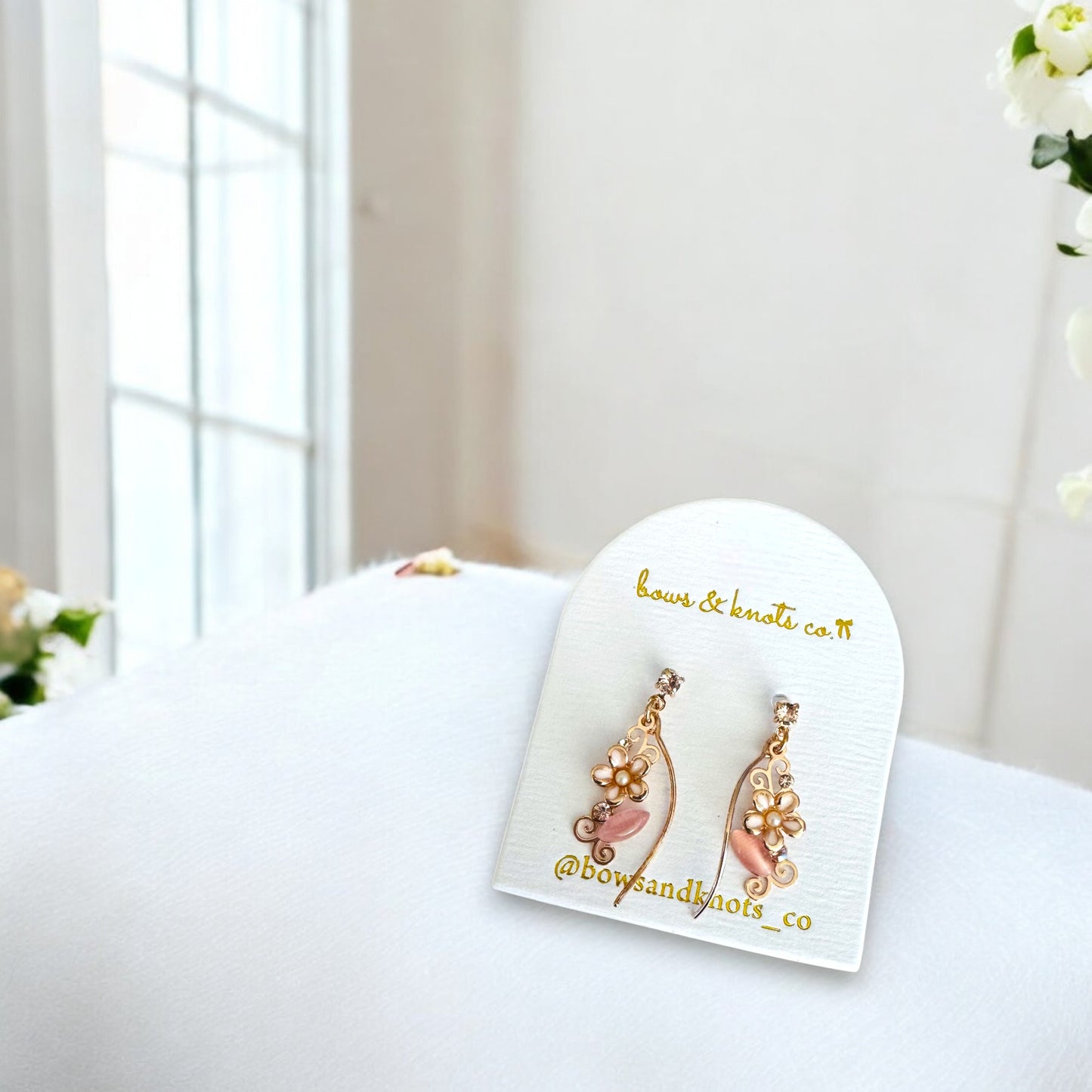 Lustrous Lily Earrings 5