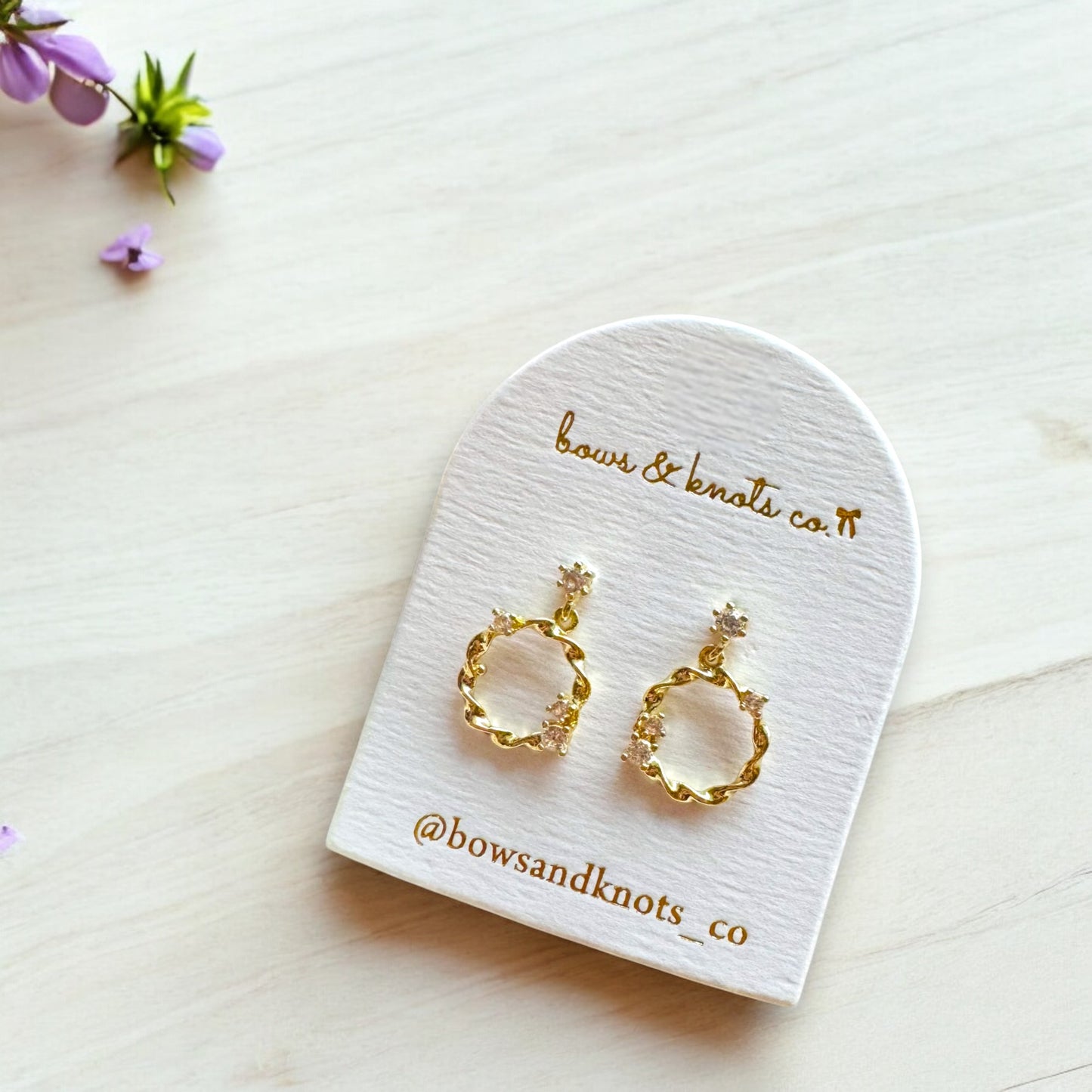 Lustrous Loop Earrings 5