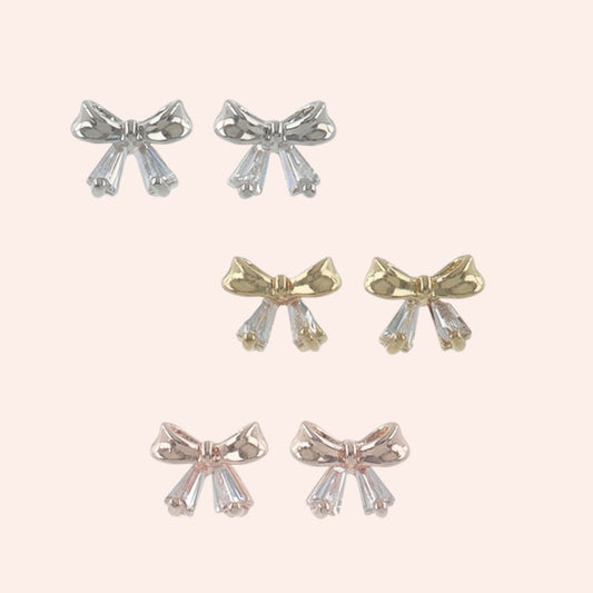 Mini Bow Studs 2