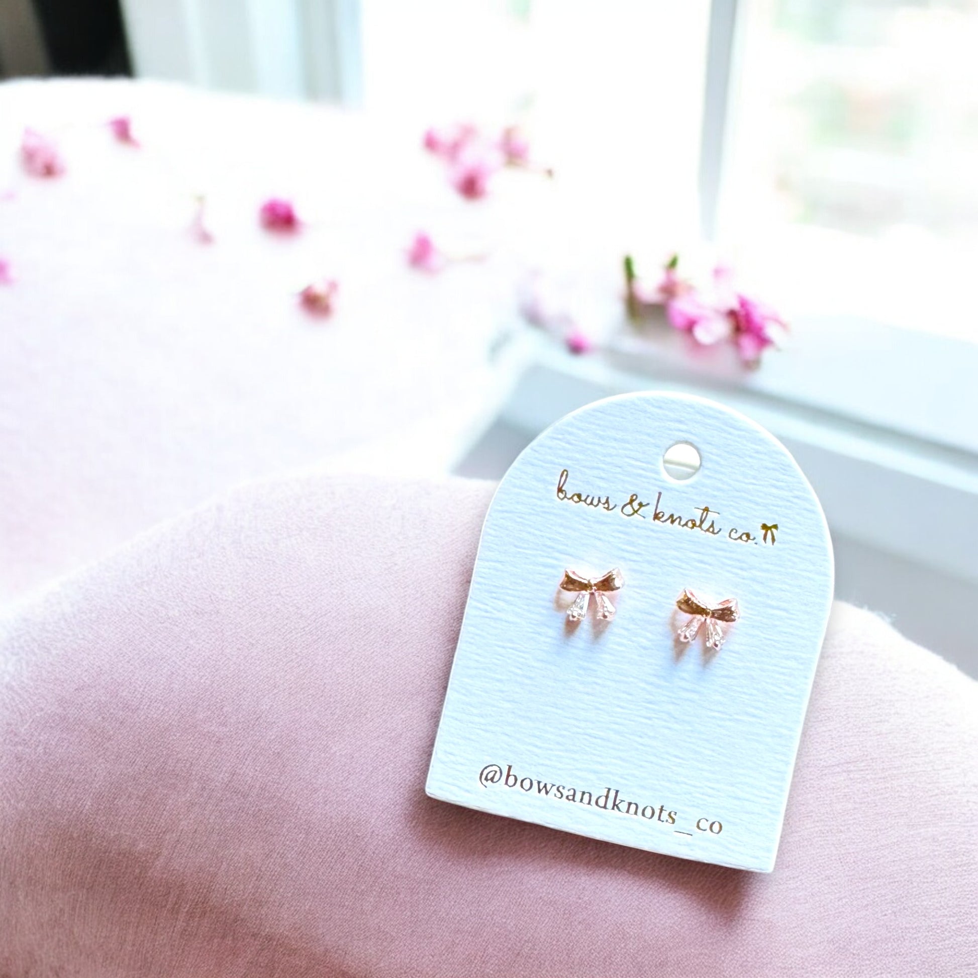 Mini Bow Studs 7