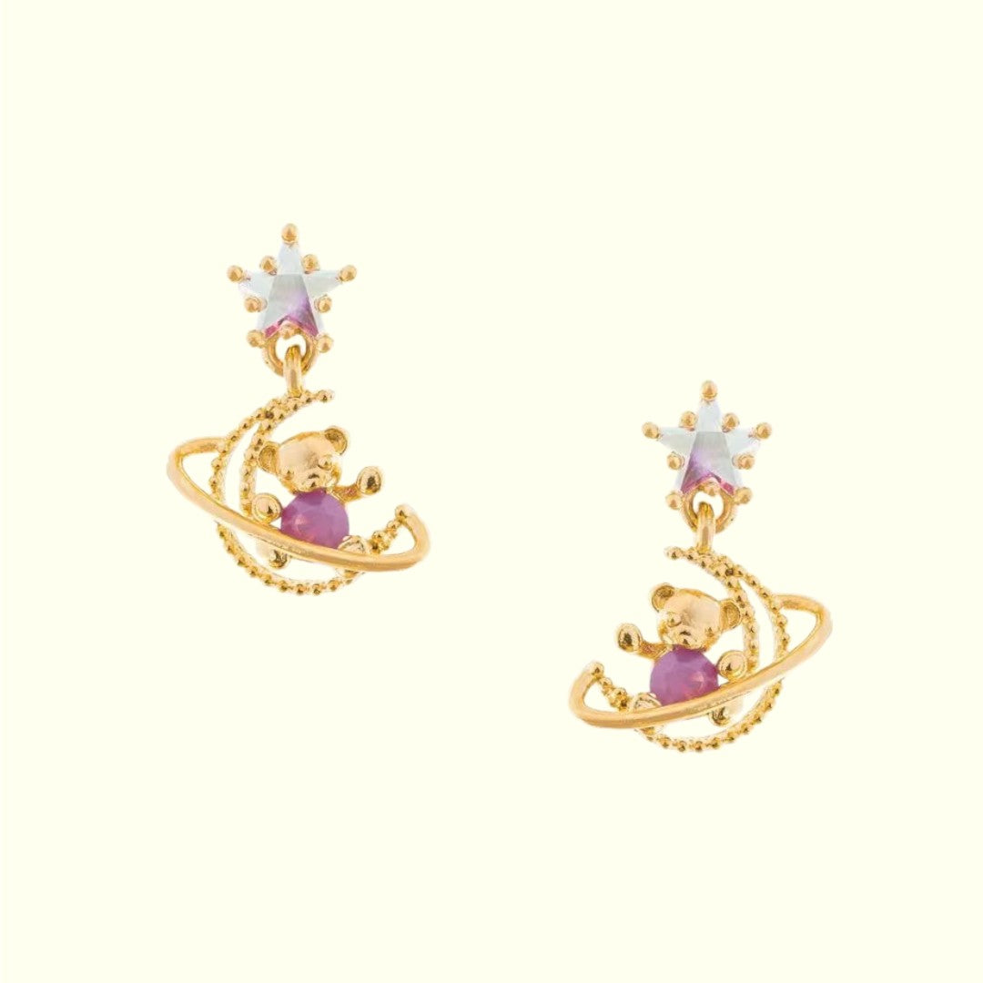 Moon Snuggle Earrings 1