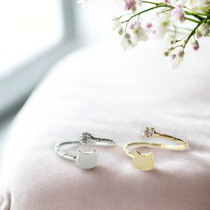 Mystic Cat Silver Ring 1