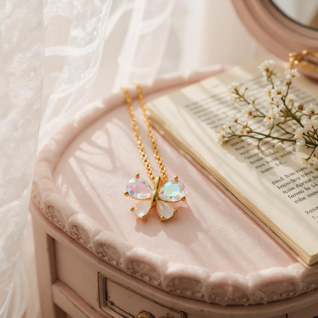Opaline Flutter Necklace 1