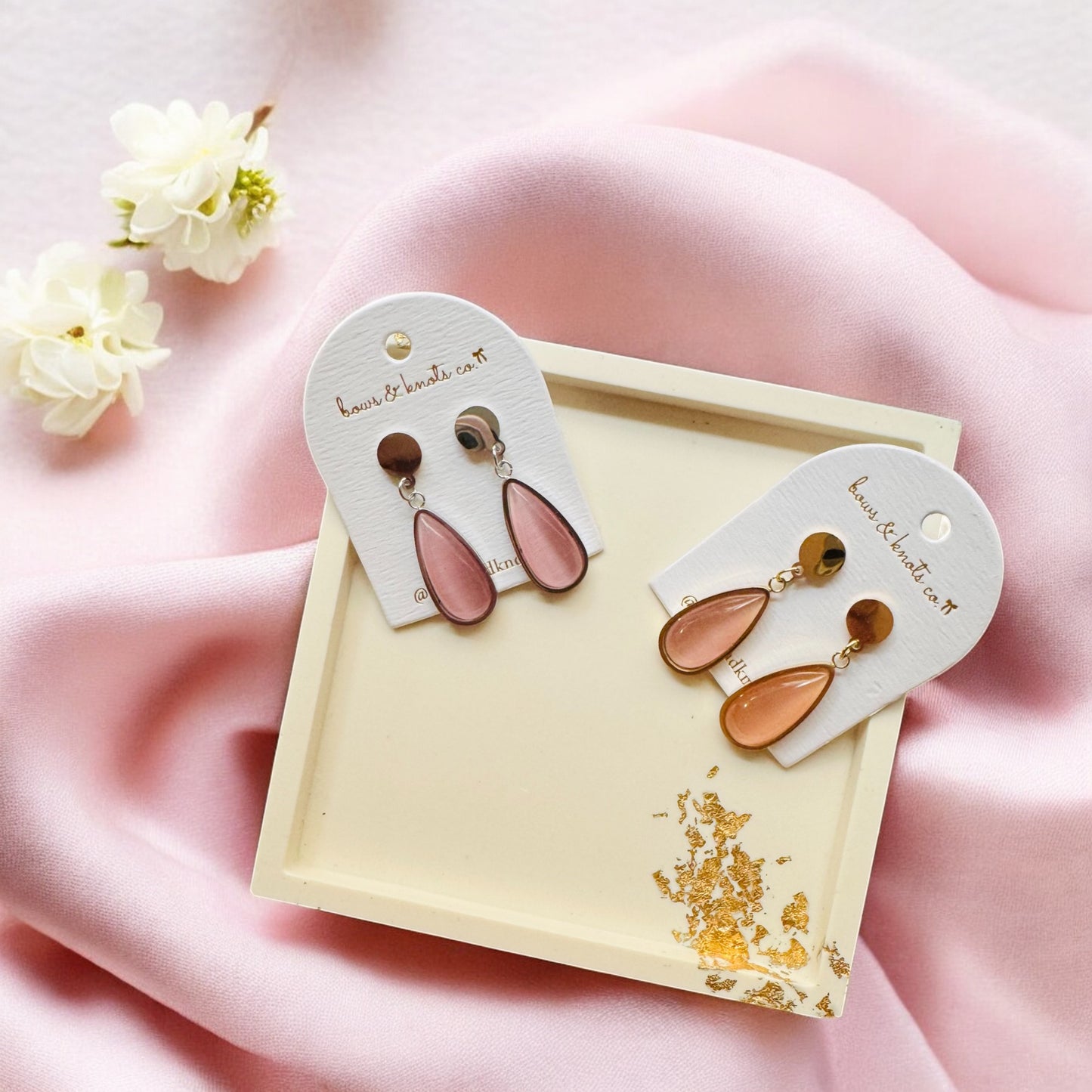 Opulent Blush Earrings 1
