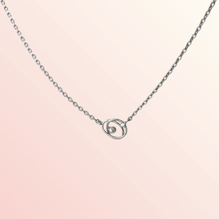 Orbital Pearl Necklace 2