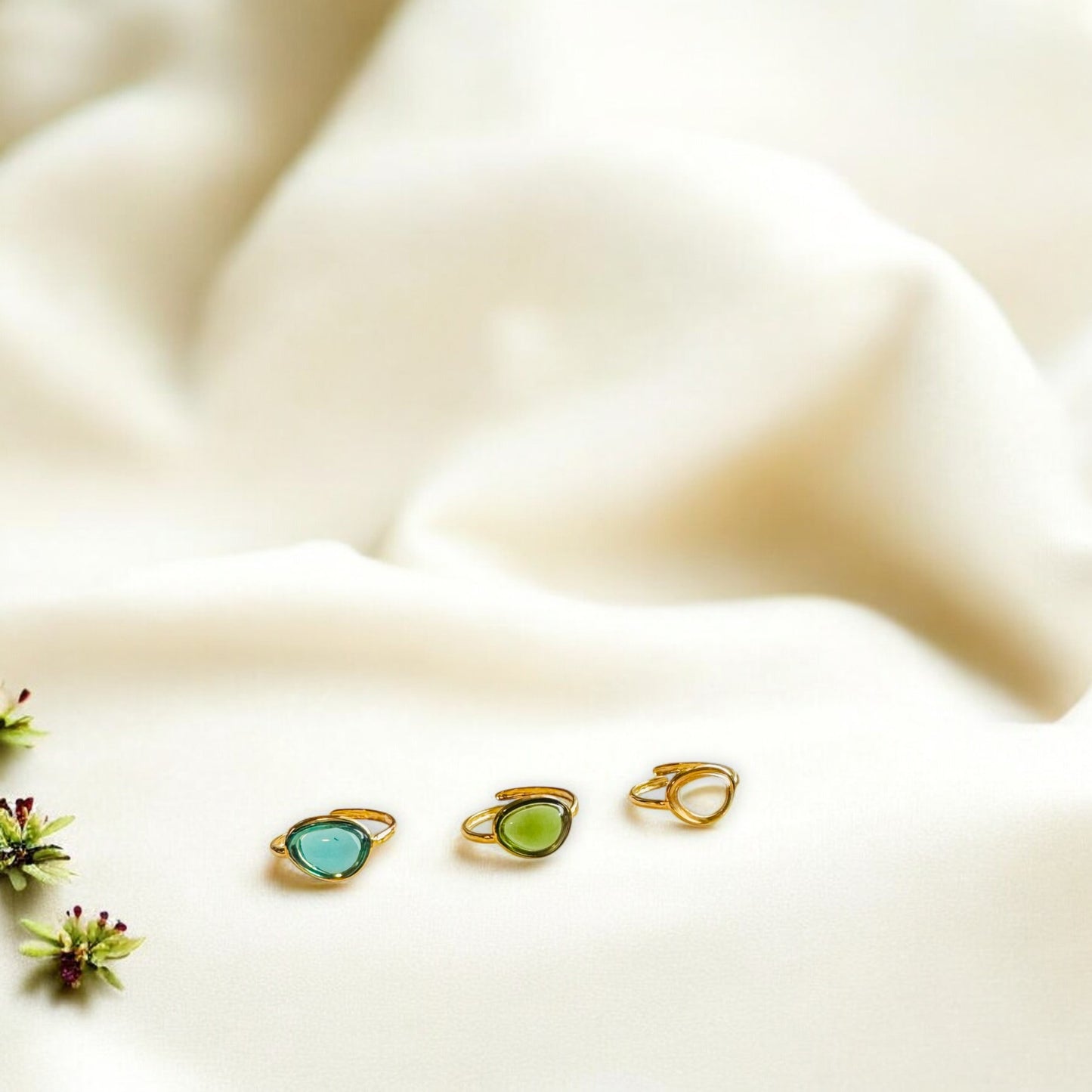 Orchid Charm Ring 2