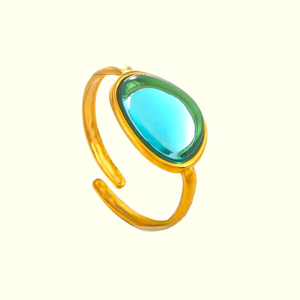 Orchid Charm Ring 4