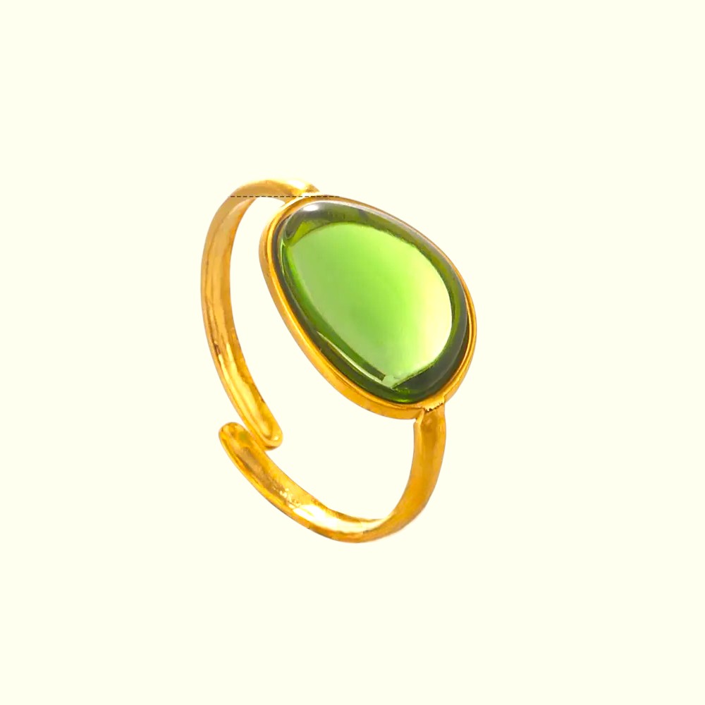 Orchid Charm Ring 5