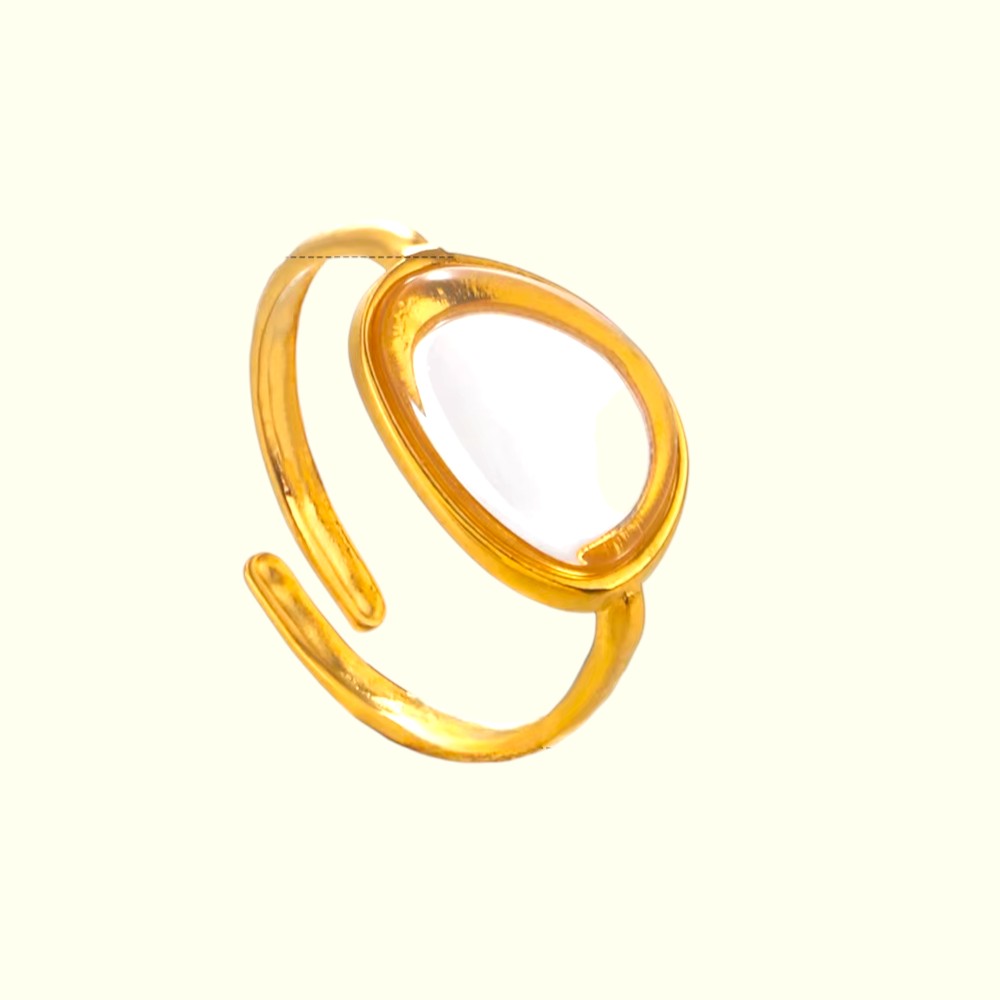 Orchid Charm Ring 6