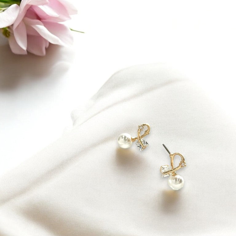 Pearl Knot Studs 2