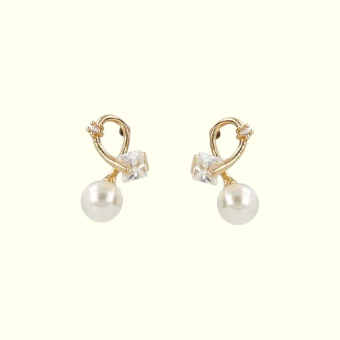 Pearl Knot Studs 3