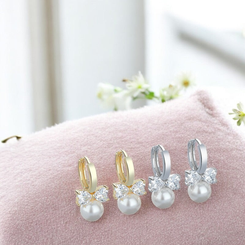 Pearls and Zircon Magic Huggies
