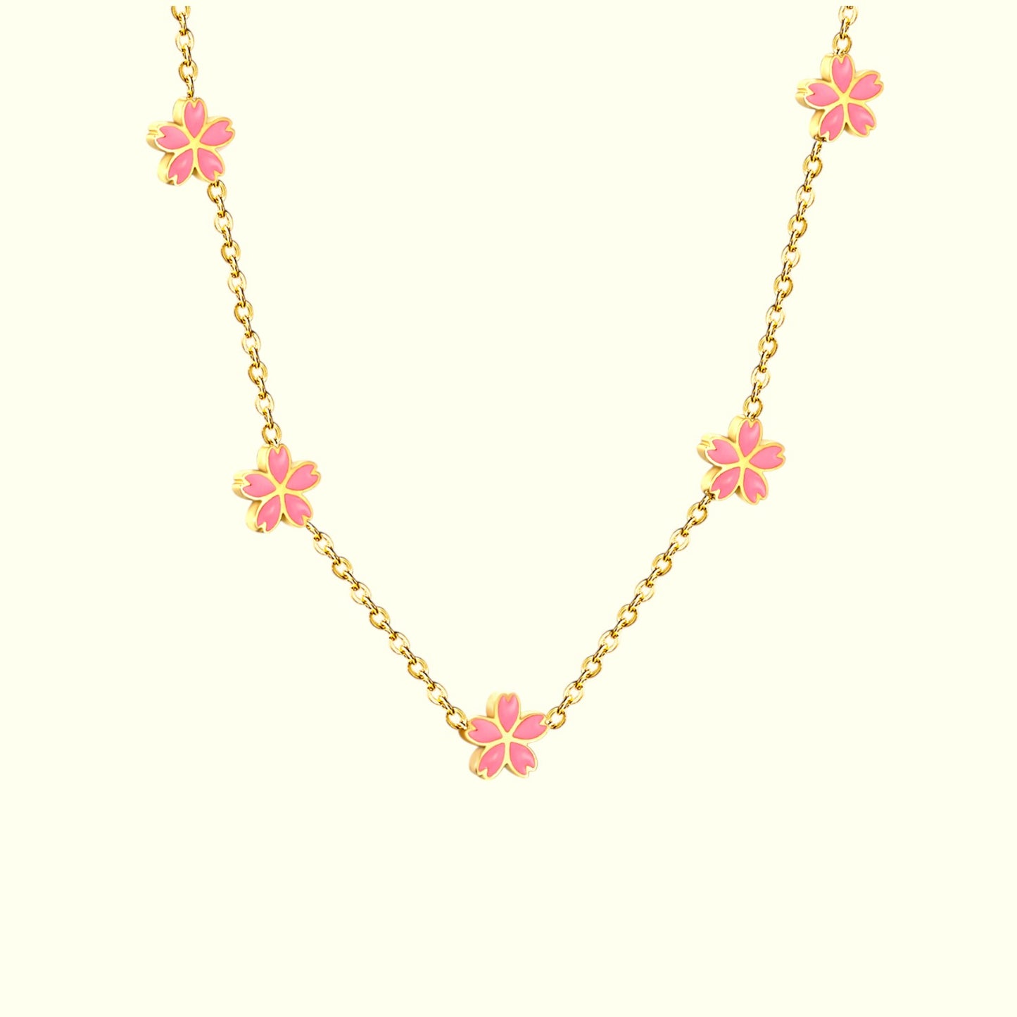 Petals of Spring Necklace 1