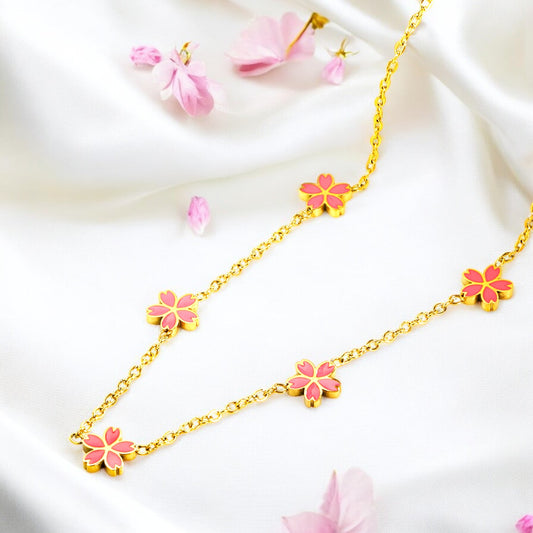 Petals of Spring Necklace 2