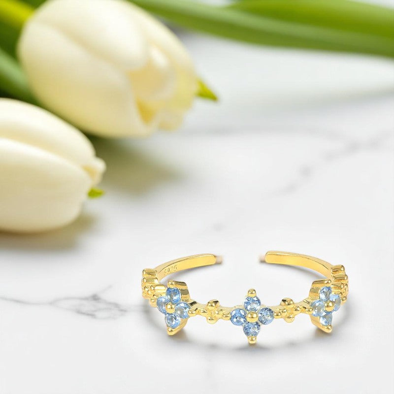 Petite Blossom Ring 1