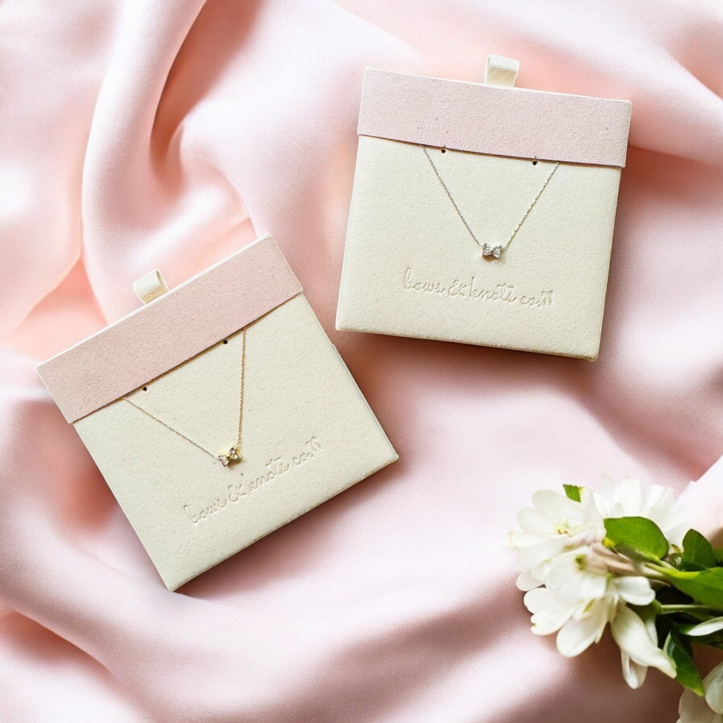 Petite Bow Necklace 2