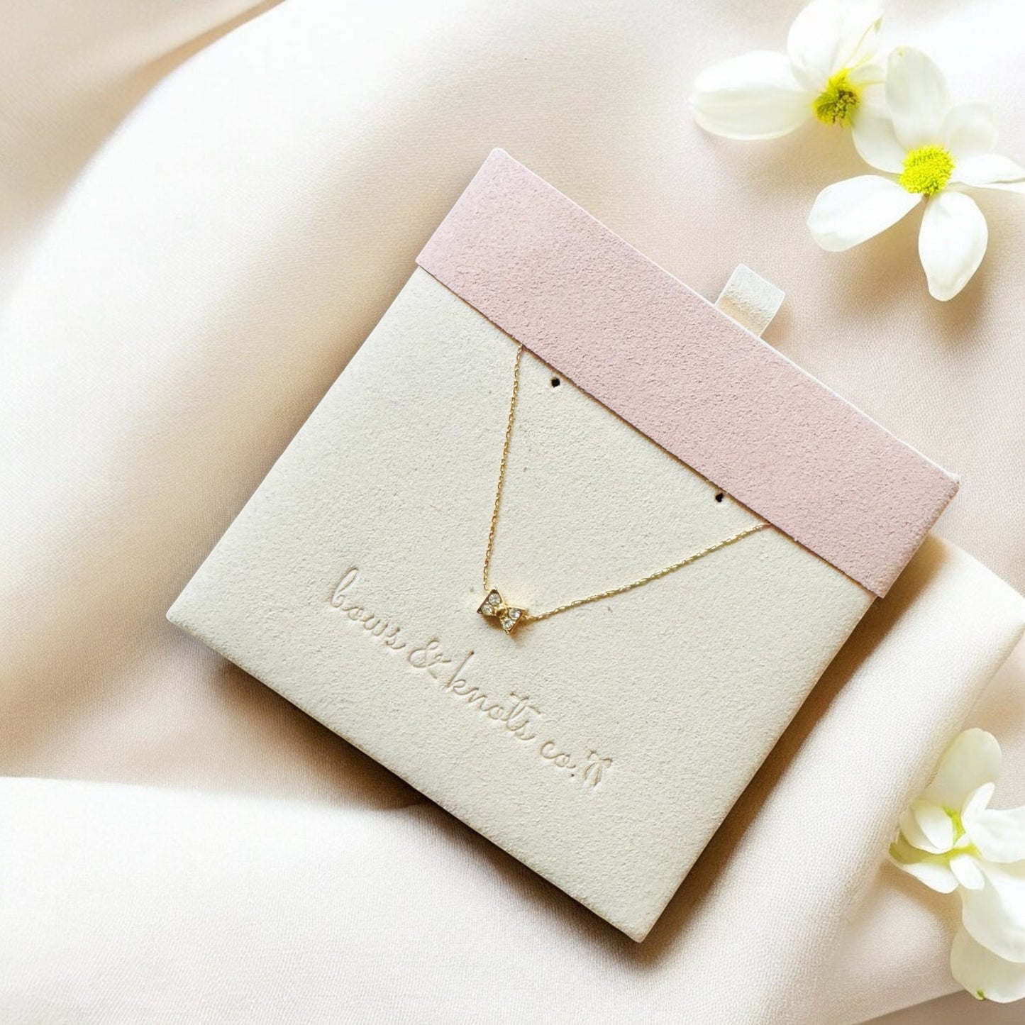 Petite Bow Necklace 6