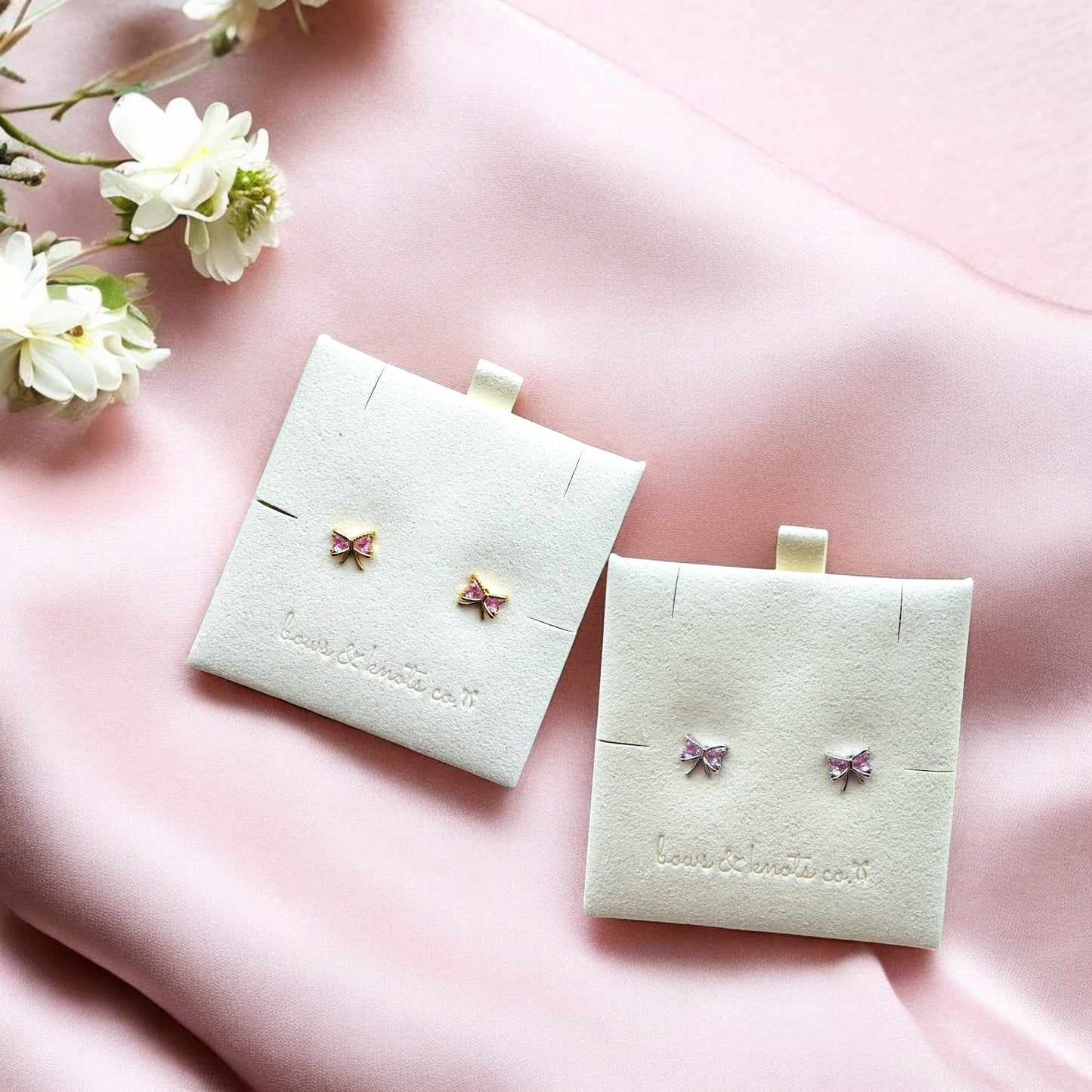 Petite Bowknot Stud Earrings 2