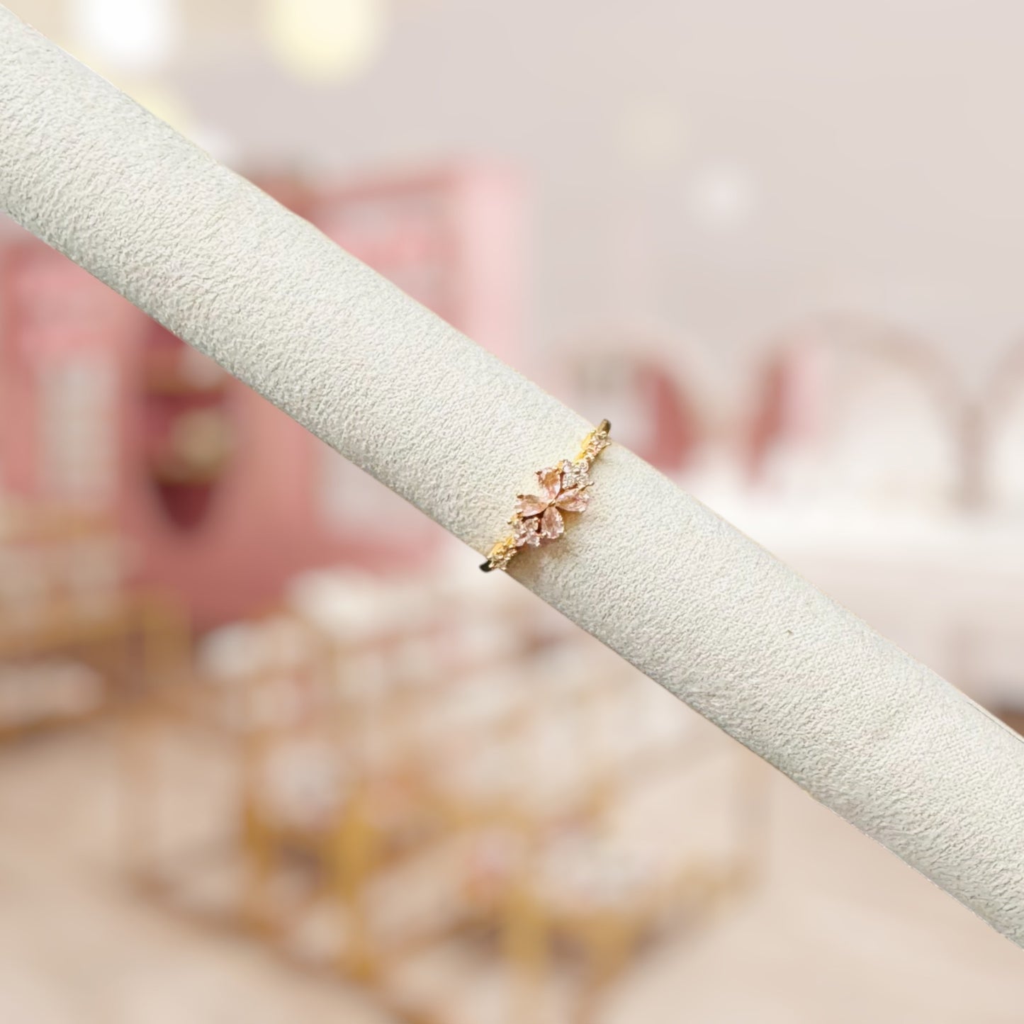 Pink Petals Ring 2