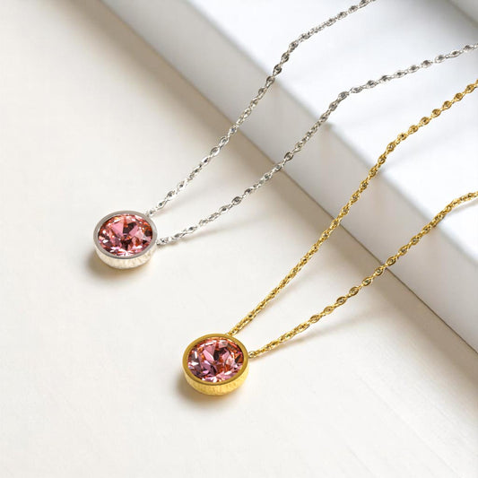 Pink Pop Necklace 1
