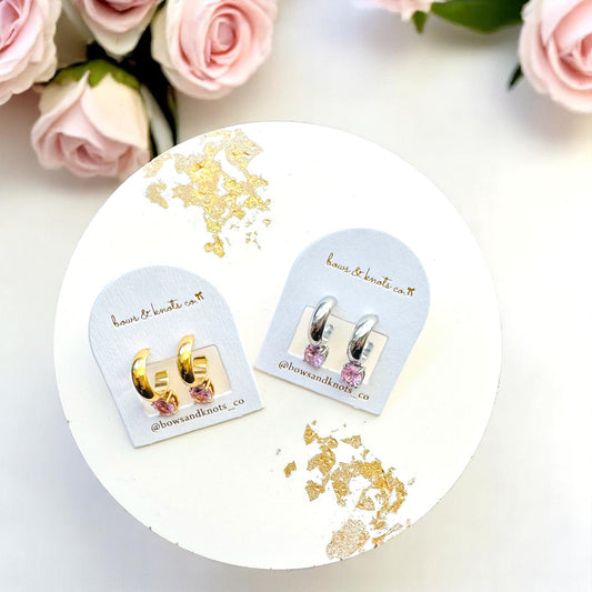 Pink Whispers Hoops 1