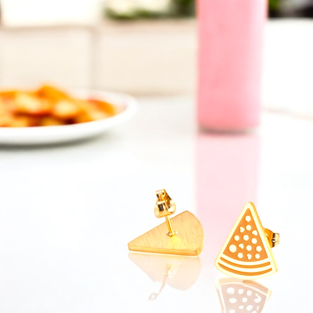 Pizzazz Pizza Stud Earrings 3