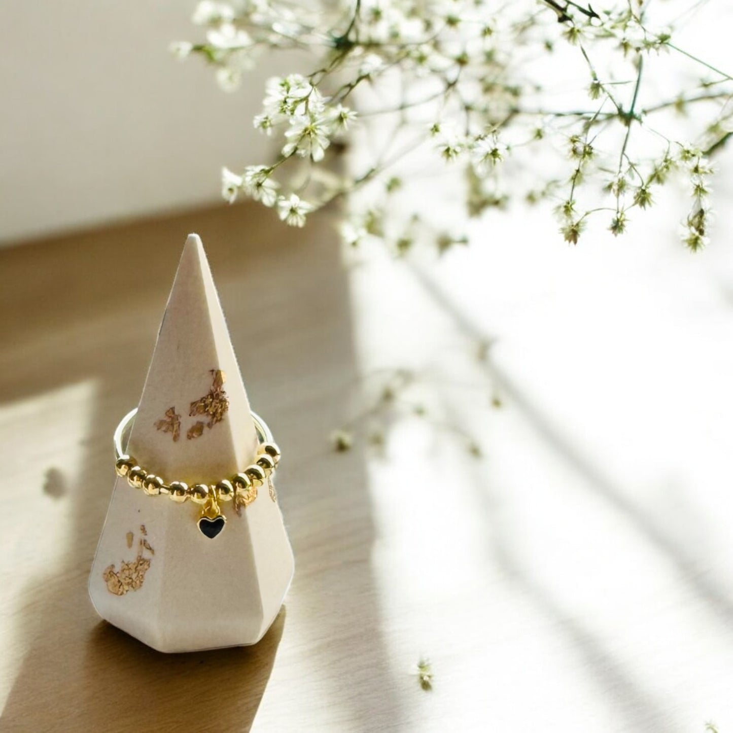 Playful Beads Ring Gold 3