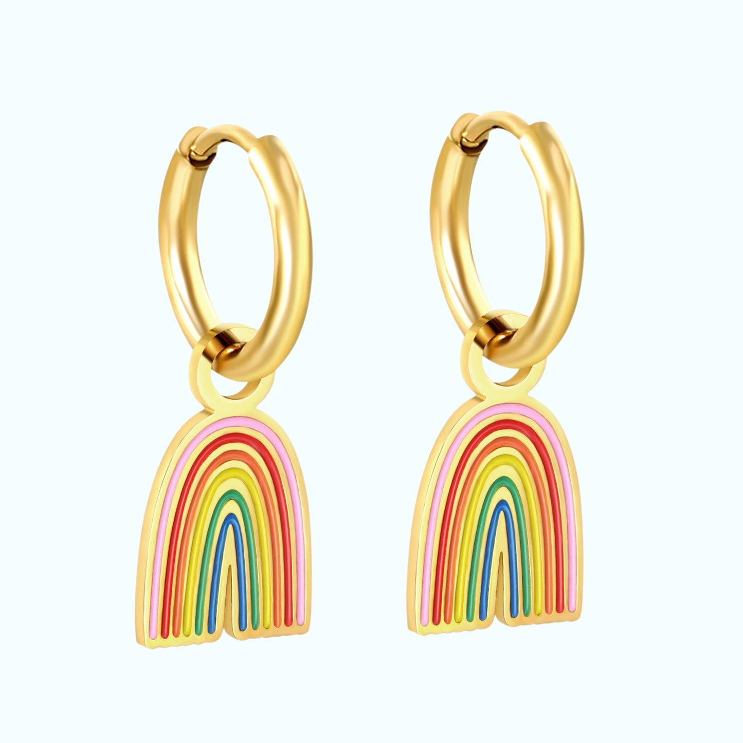 Prismatic Rainbow Hoops 1