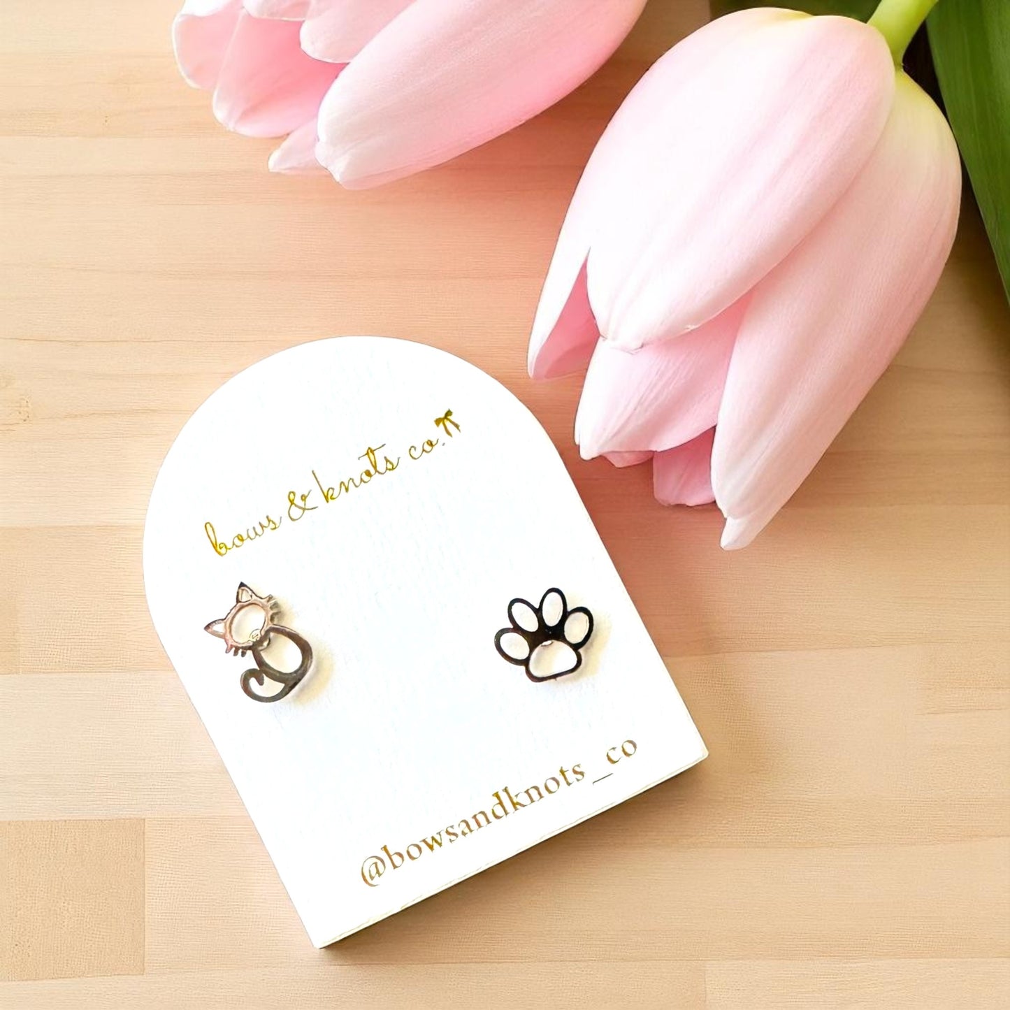Purrfect Pair Studs 2