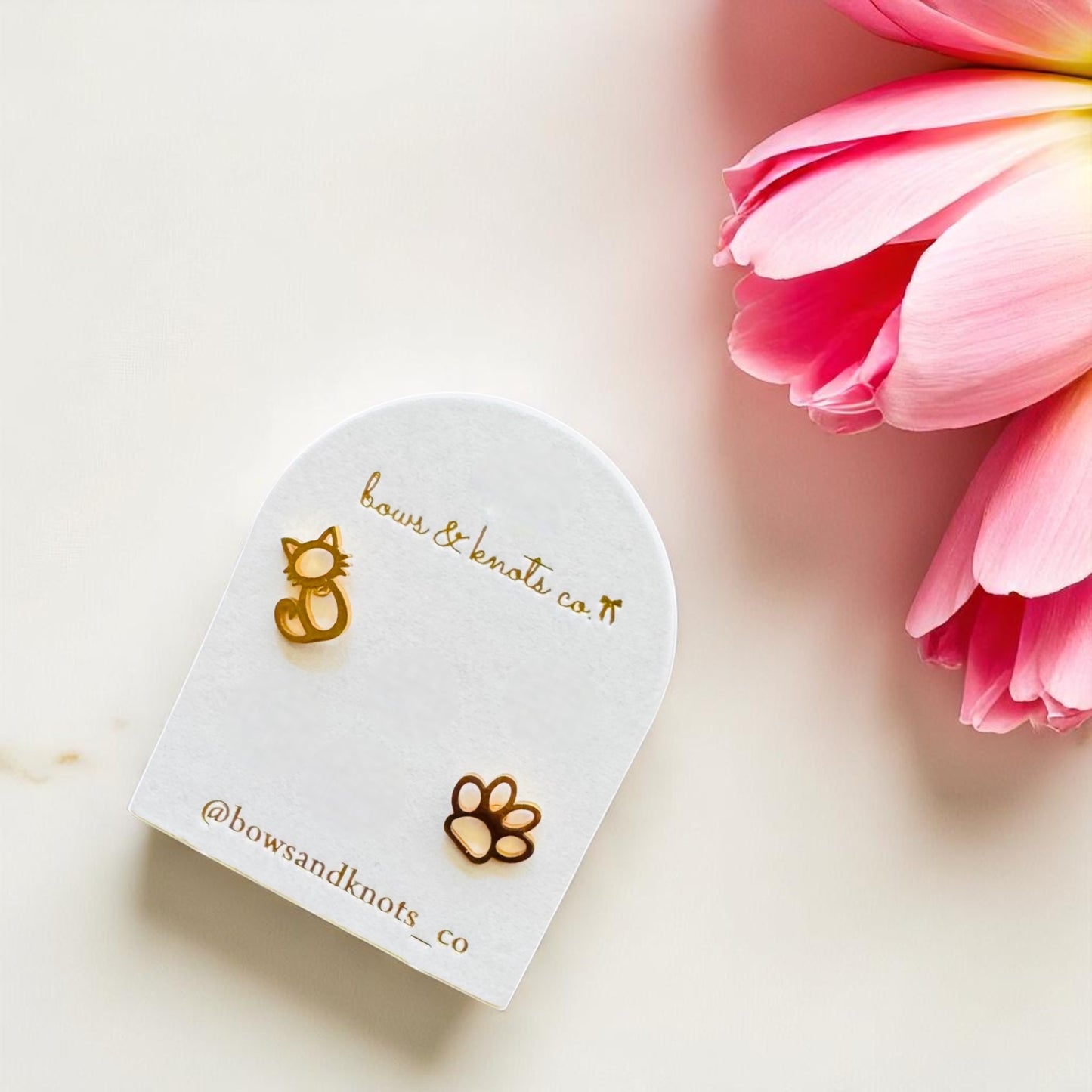 Purrfect Pair Studs 3