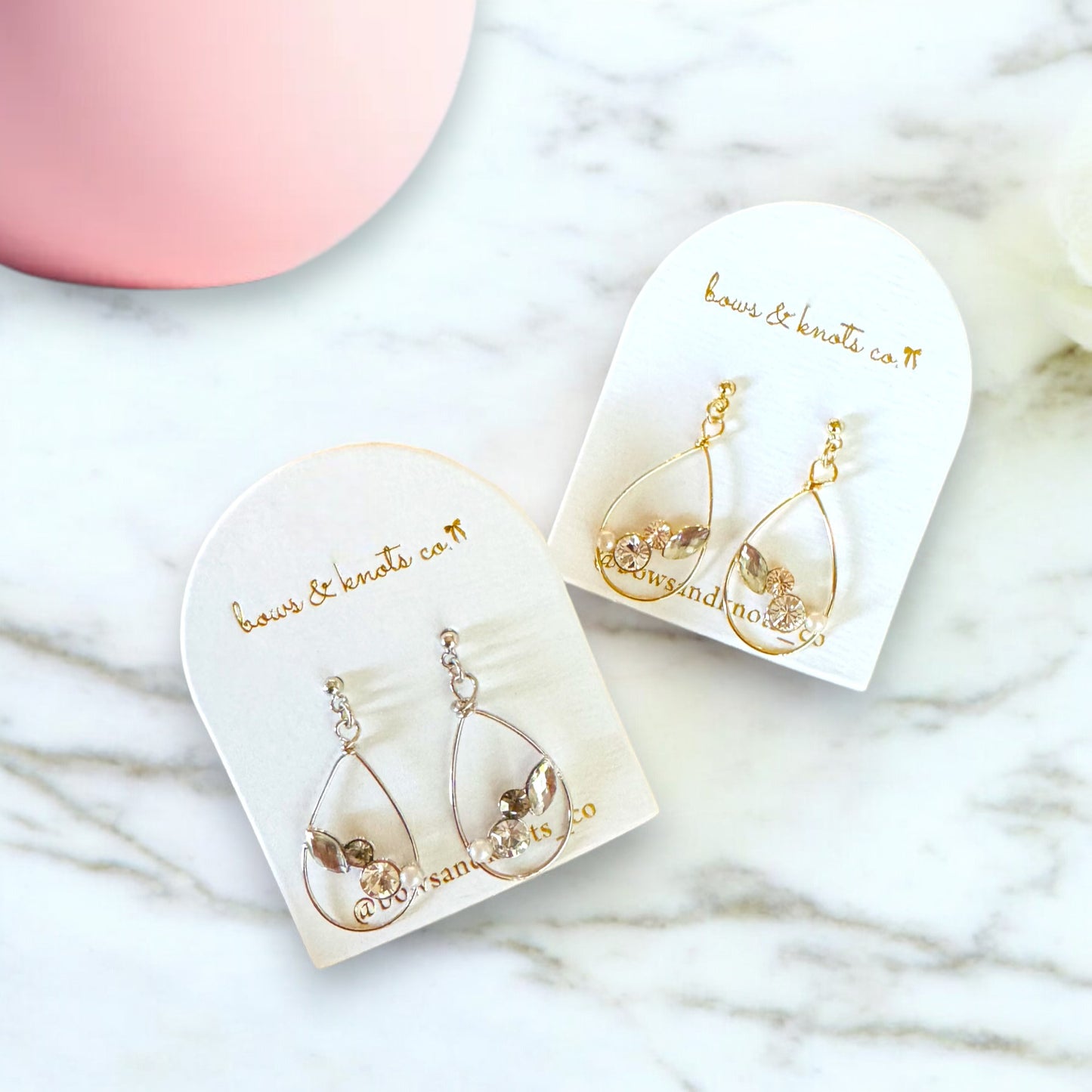 Radiant Halo Earrings 1