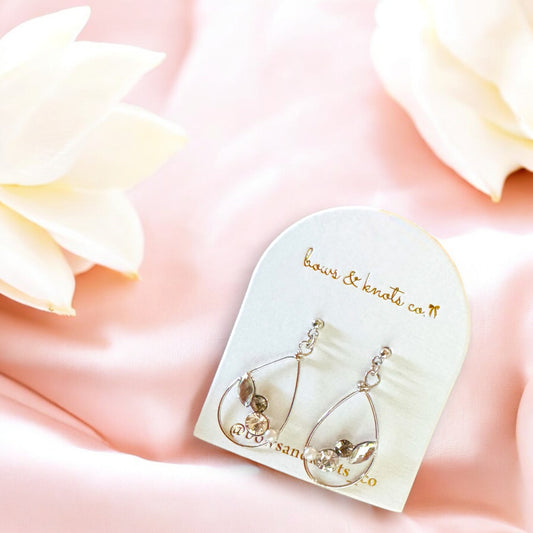 Radiant Halo Earrings 2