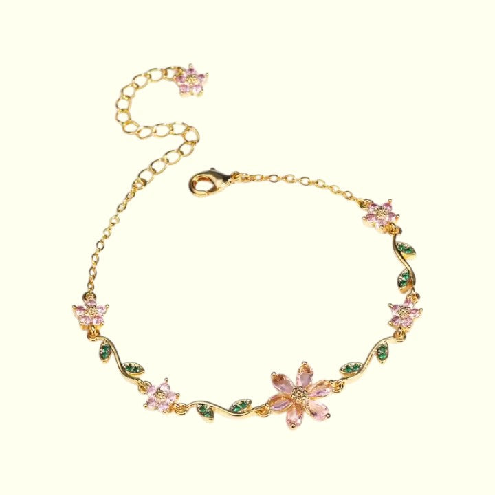 Rosé Garden Charm Bracelet 1
