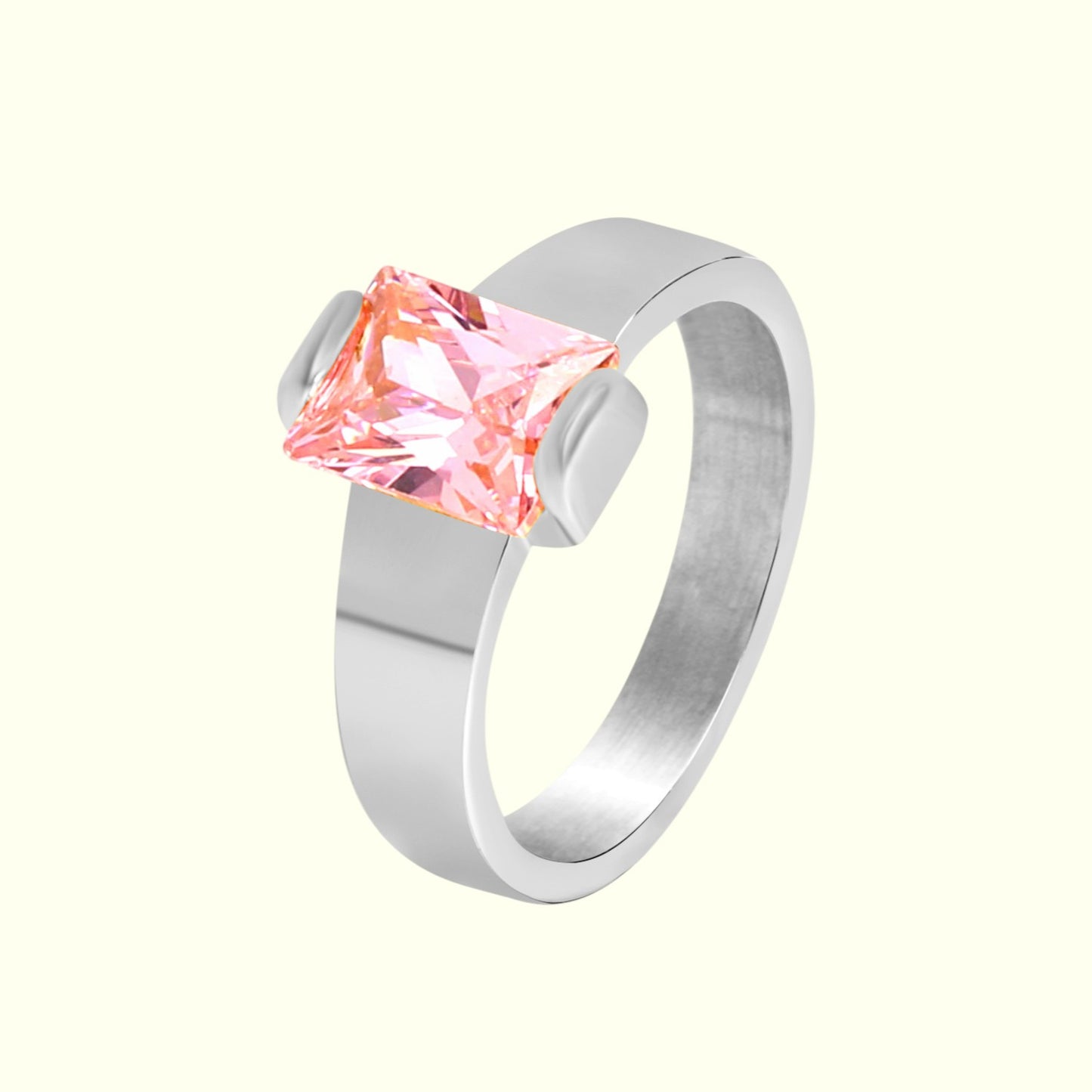 Rosé Luxe Ring Silver 2