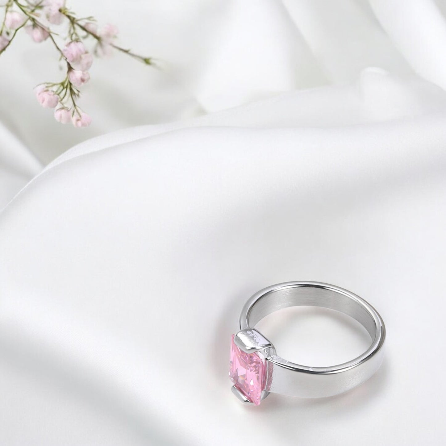 Rosé Luxe Ring Silver 3