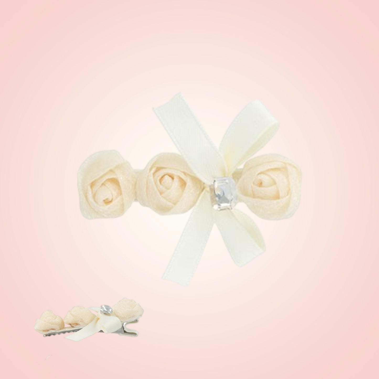 Rose Knot Hair Clip 3