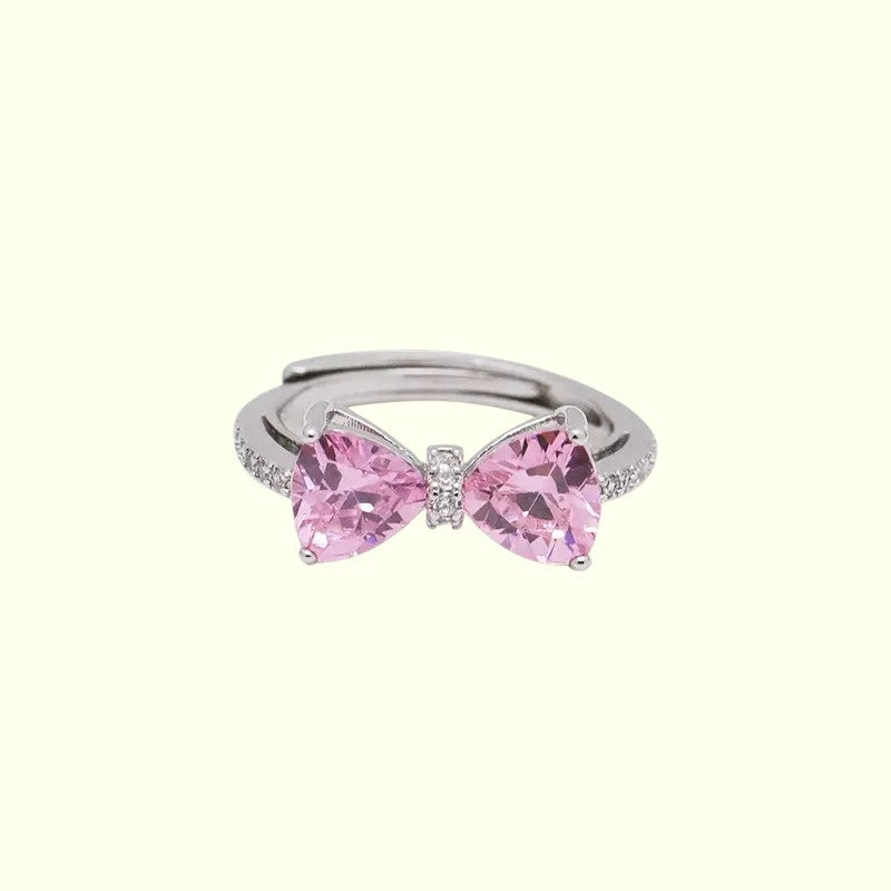 Rosy Ribbon Ring 2
