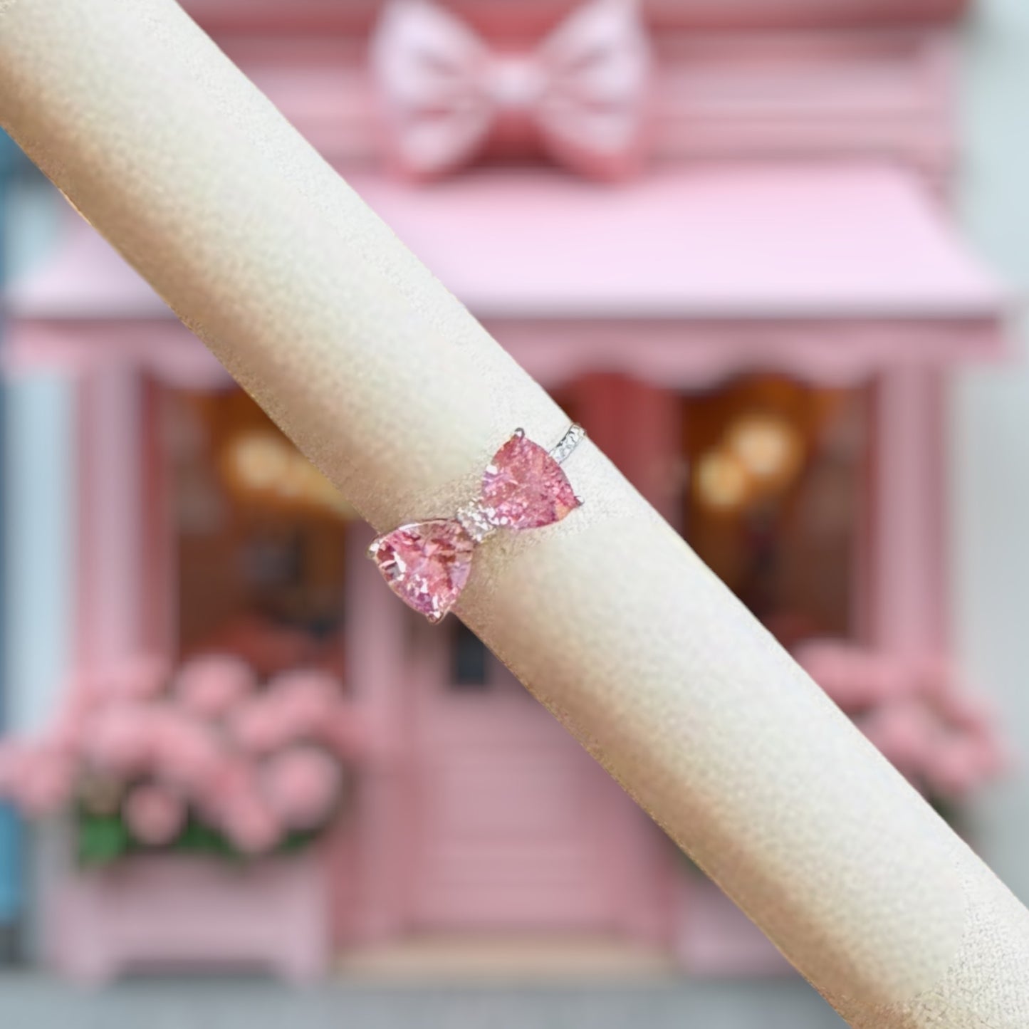 Rosy Ribbon Ring 3