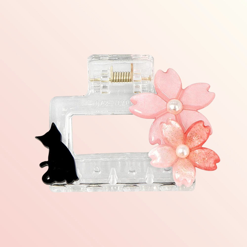 Sakura Cat Hair Claw 1