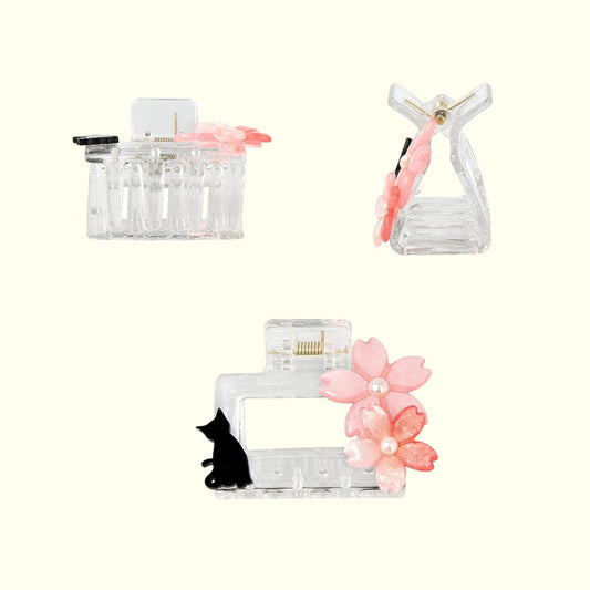 Sakura Cat Hair Claw 2