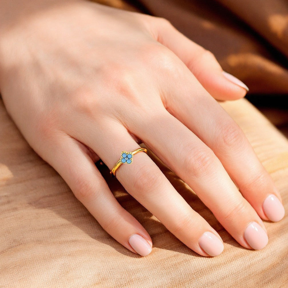 Serenade in Blue Ring 2