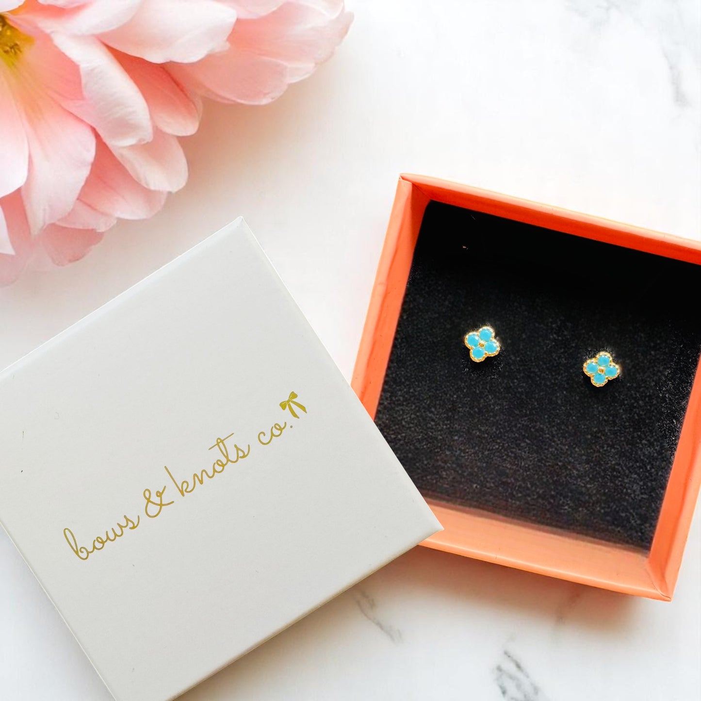 Serenade in Blue Stud Earrings 2