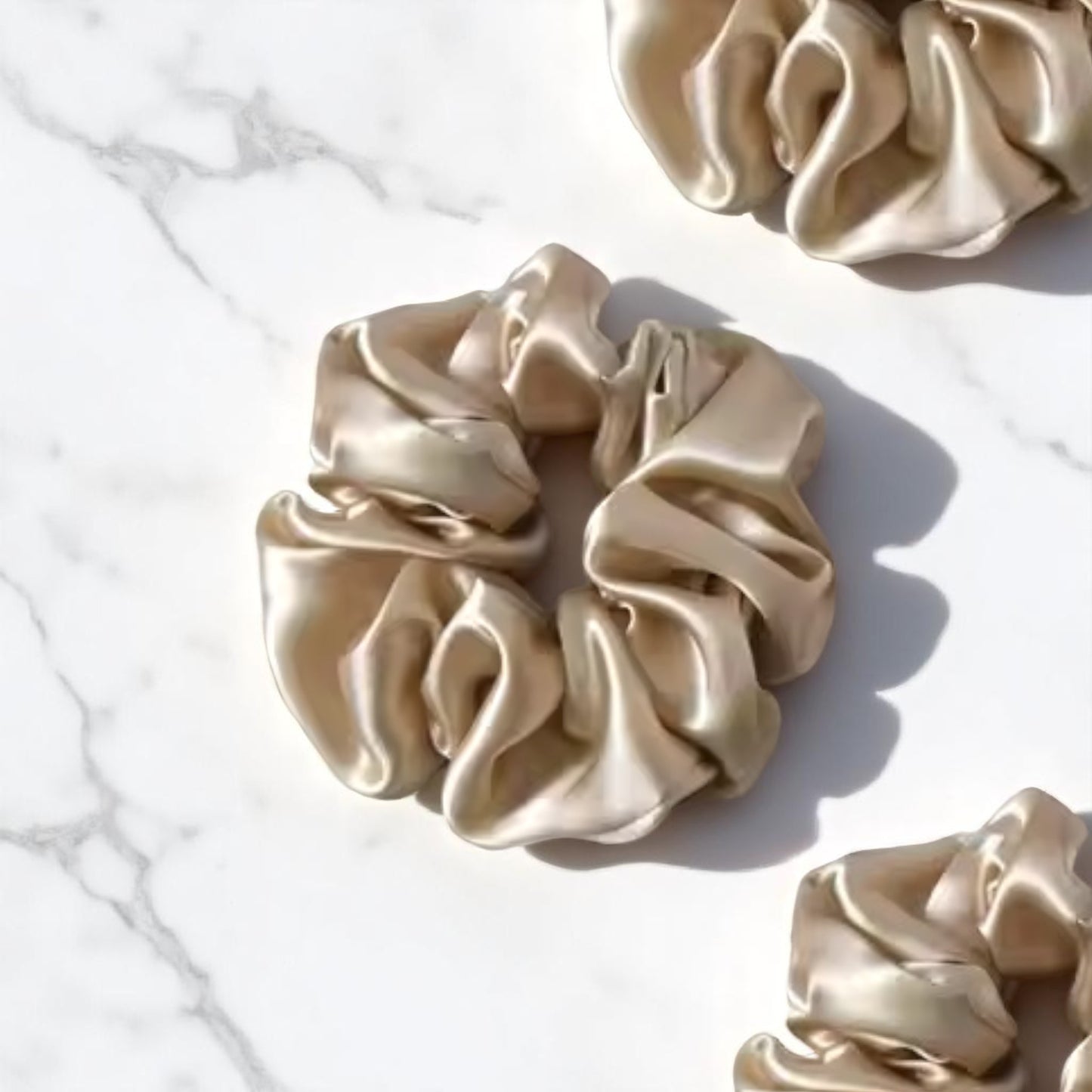 Signature Silk Puff Scrunchie 10