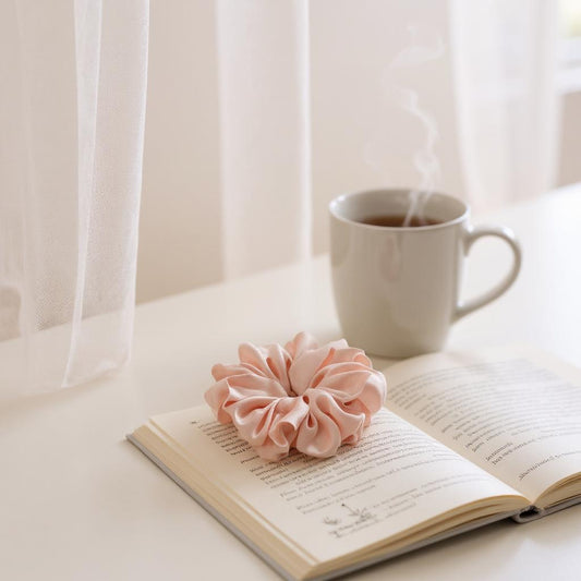 Signature Silk Puff Scrunchie 12