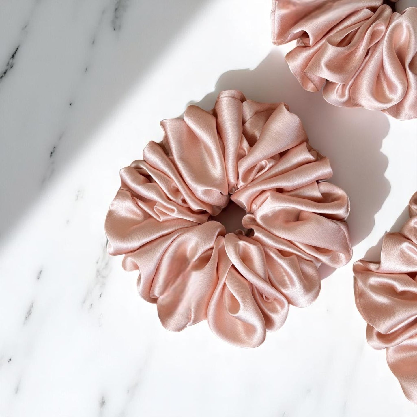 Signature Silk Puff Scrunchie 3