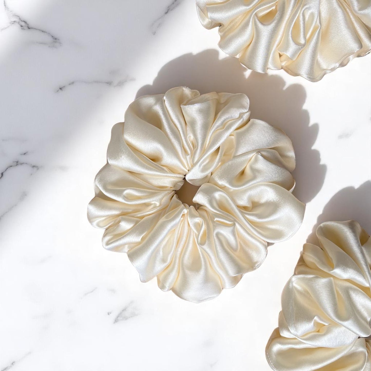 Signature Silk Puff Scrunchie 5