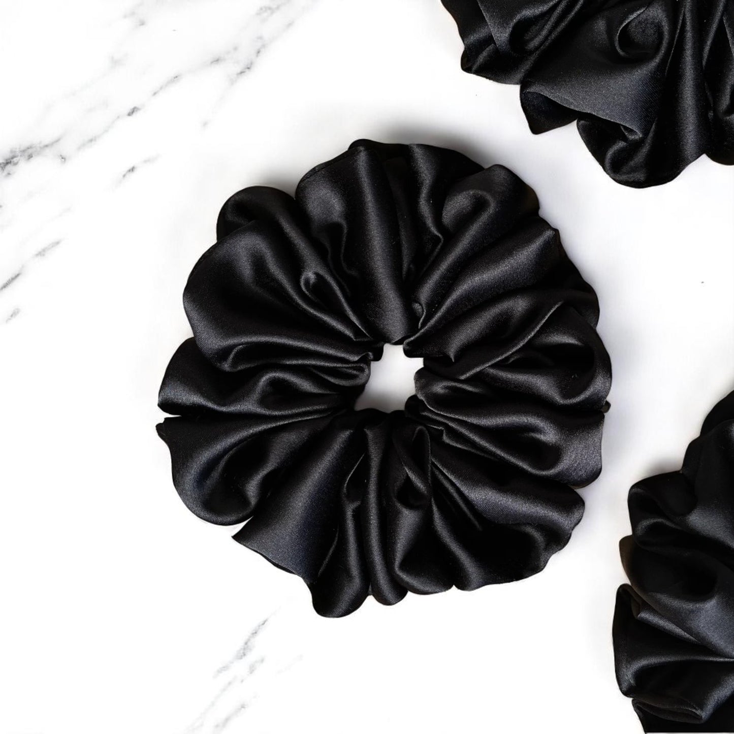 Signature Silk Puff Scrunchie 7