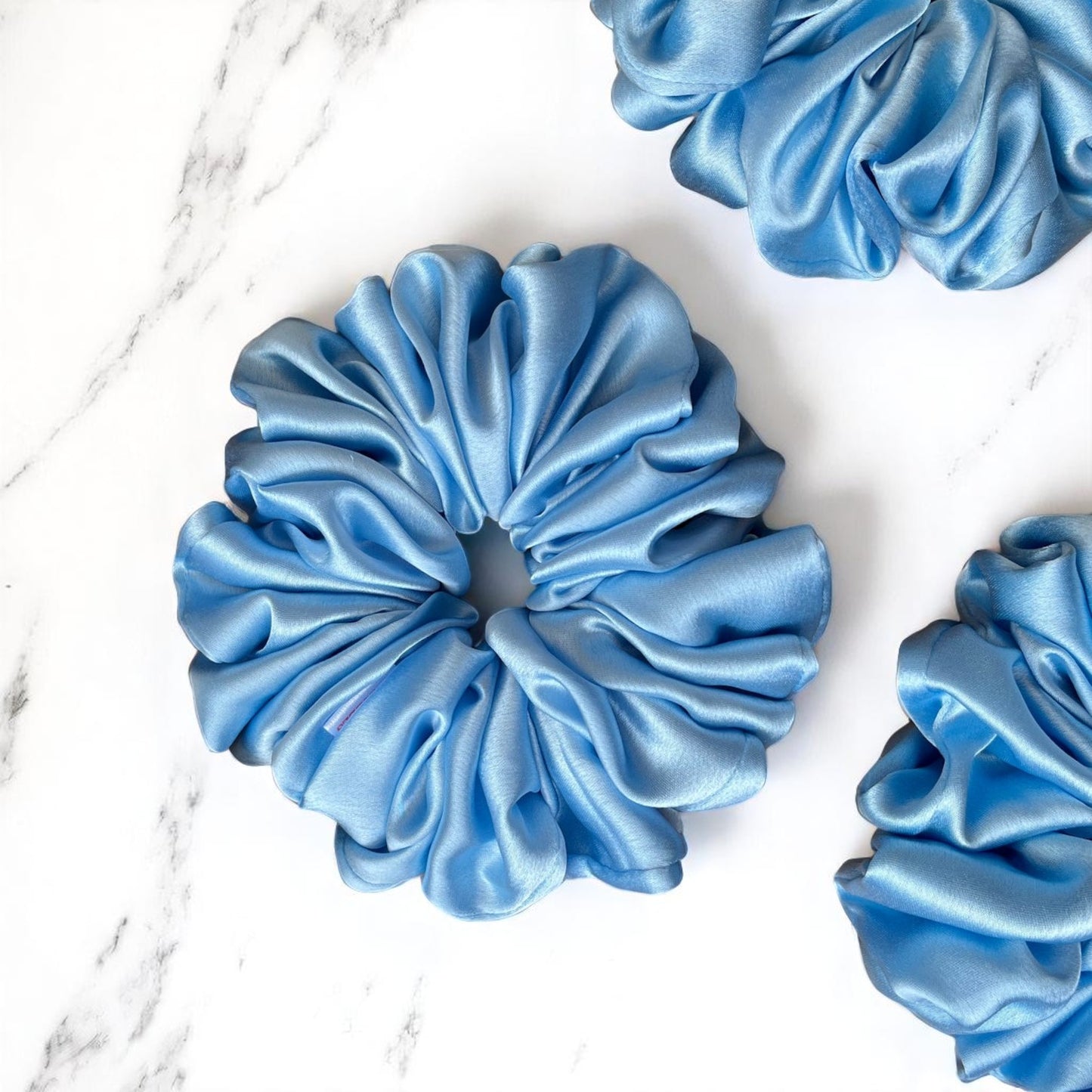 Signature Silk Puff Scrunchie 8