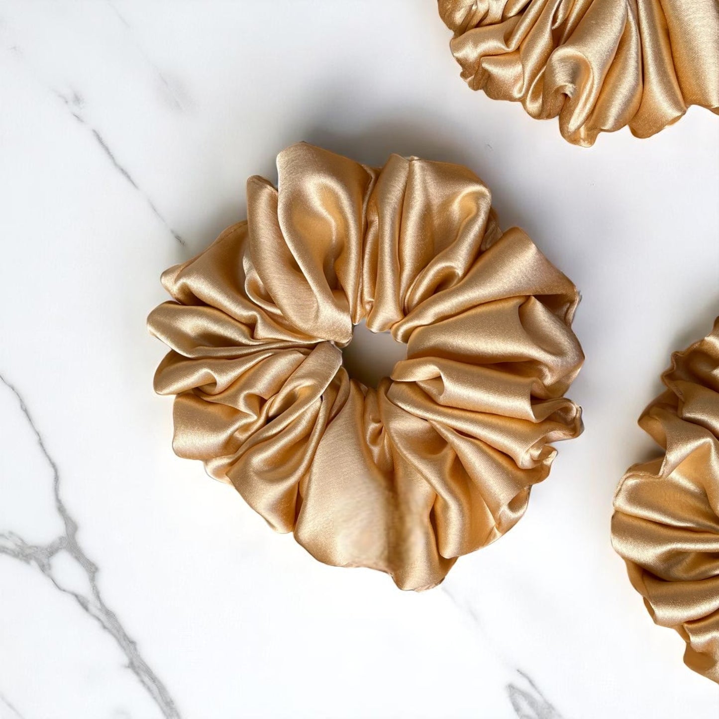 Signature Silk Puff Scrunchie 9